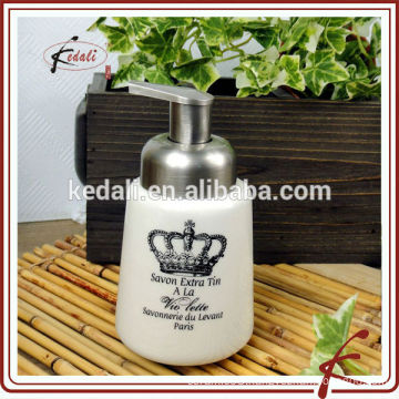 ceramic bathroom body lotion dispenser